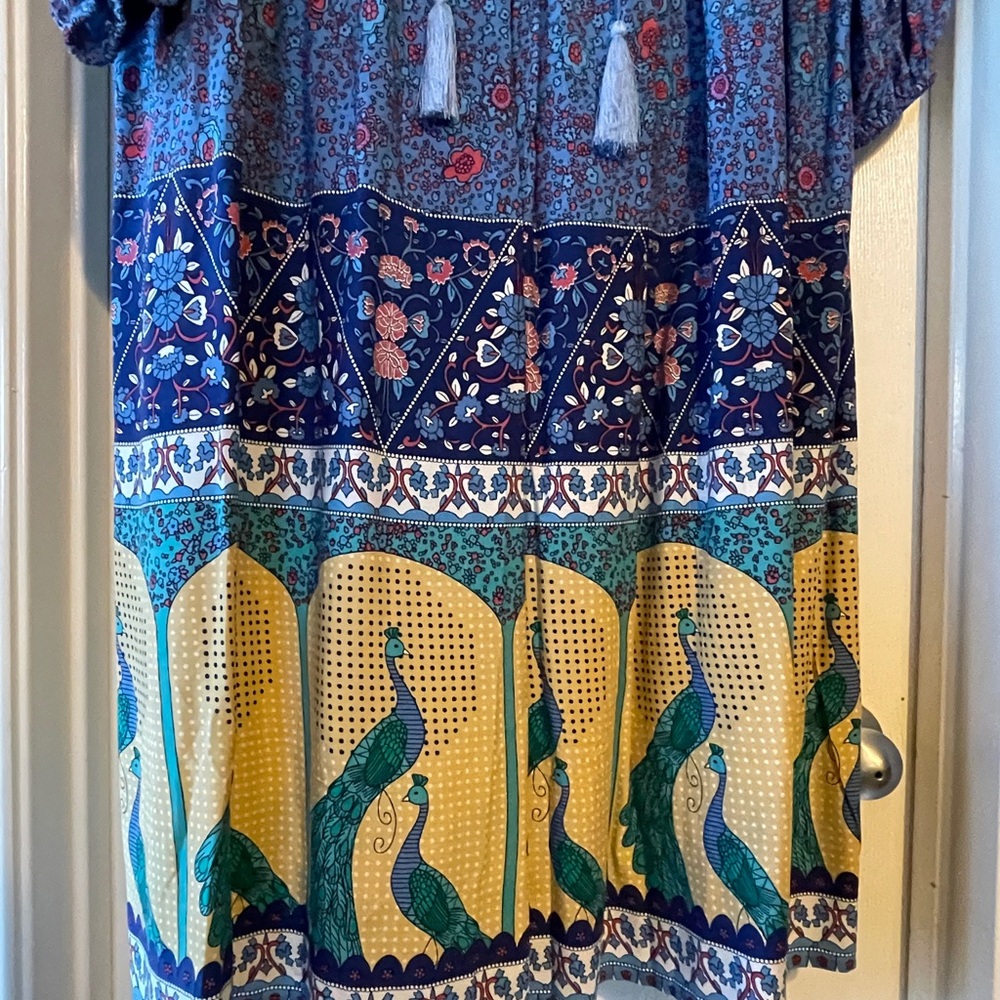 Women’s bohemian midi dress